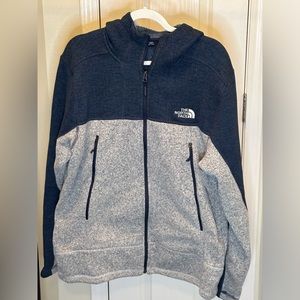 The North Face men’s zip up hoodie XL